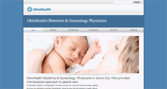 Desktop Screenshot of ohiohealthobgyngrovecity.com