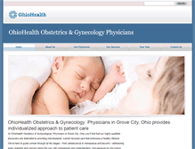 Tablet Screenshot of ohiohealthobgyngrovecity.com